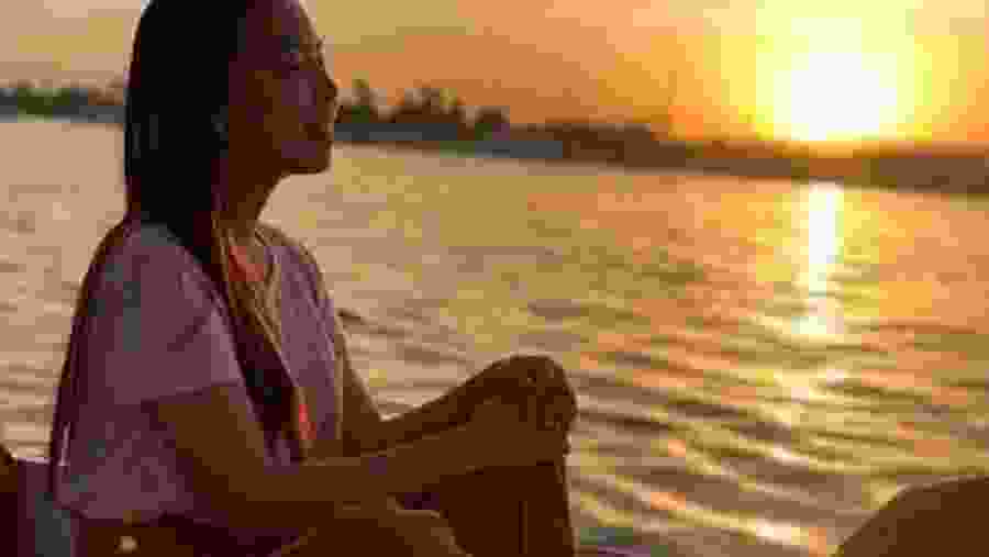 Sunset View From Nile River