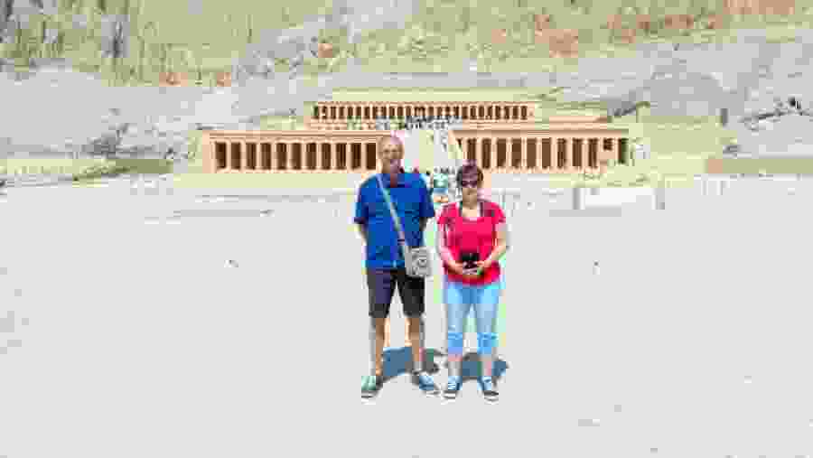 le temple de la reine Hatchepsout