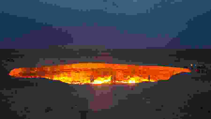 Darvaza gas crater