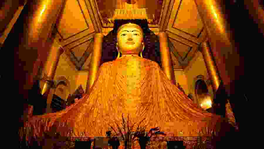 Buddha Statue at Shwedagon