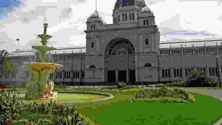 Royal Exhibition Building in Melbourne, Australia