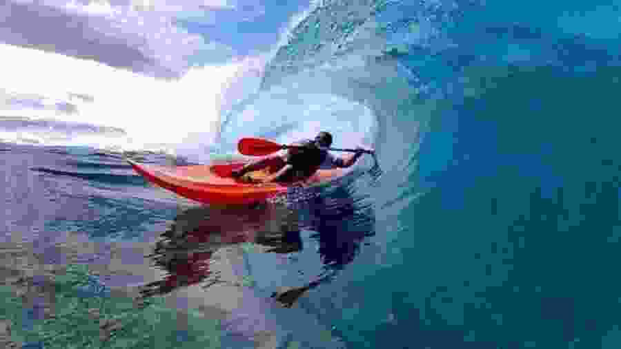 Surf Skiing in Trincomalee