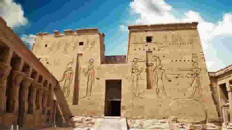 Make your way to the Philae Temple (Isis Temple)