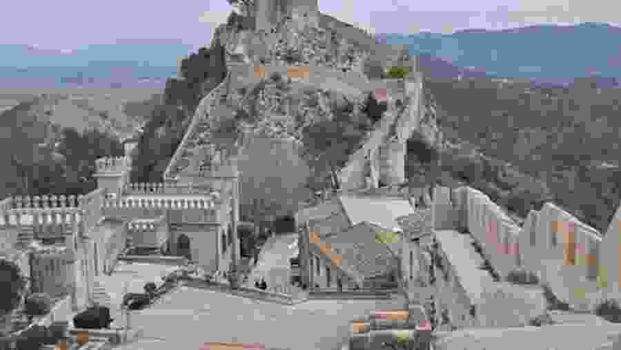 Xàtiva Castle In Spain