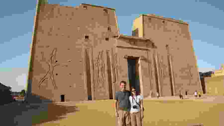 Temple of Edfu In Egypt