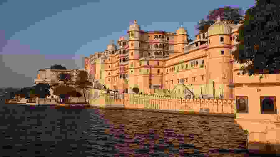 City Palace with Lake Side