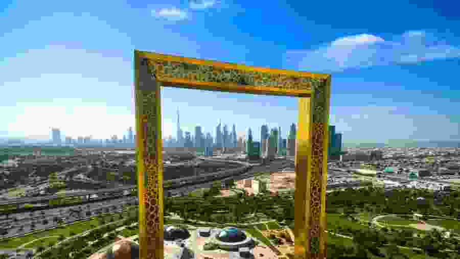 View of the Dubai Frame