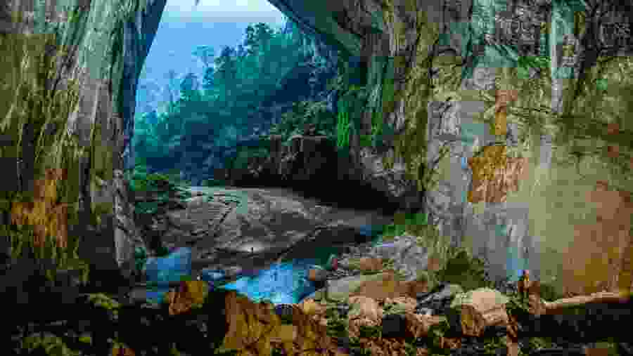 Entrance to the Son Doong Cave