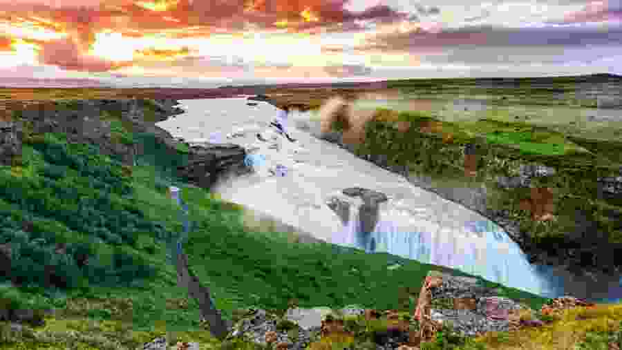 Gullfoss Falls