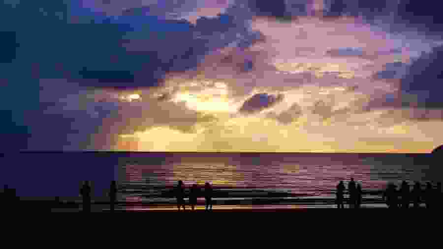 Sunset and the Sea 