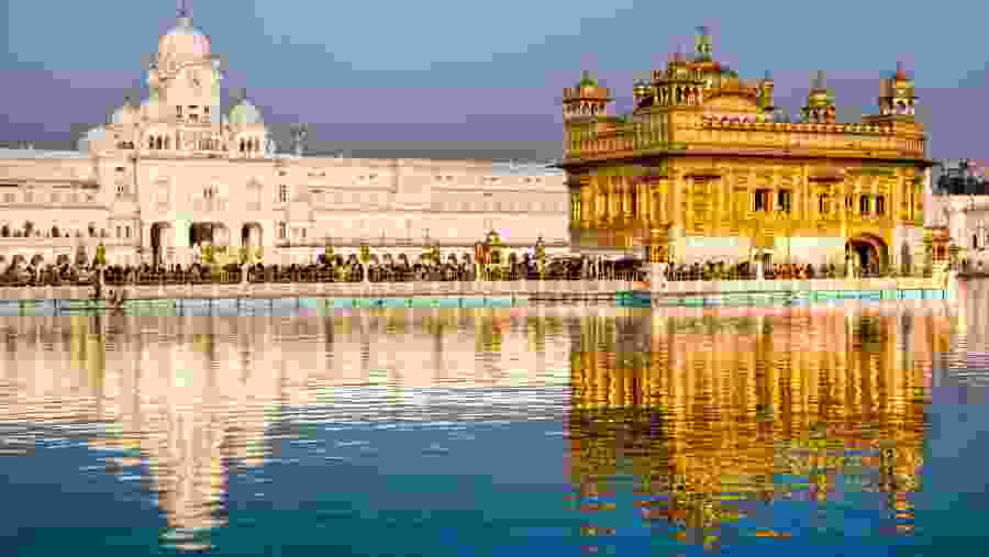 Golden Temple in Amritsar.