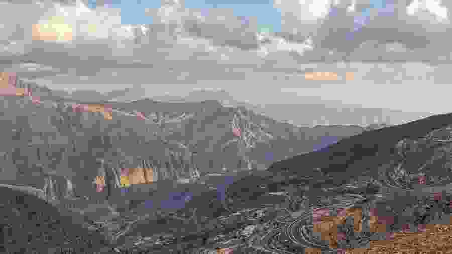 View from Jebel Jais, Ras Al Khaimah