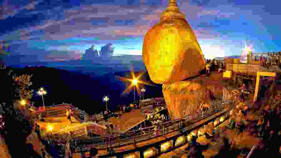 Golden Rock Pagoda