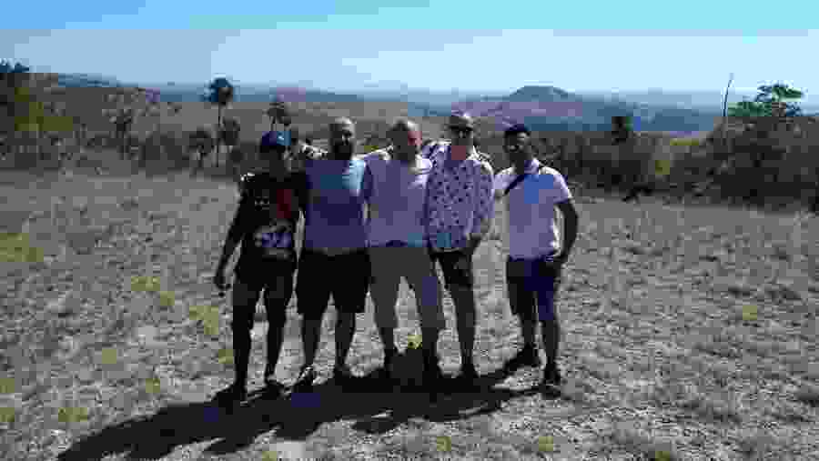 Tourists in Komodo National Park