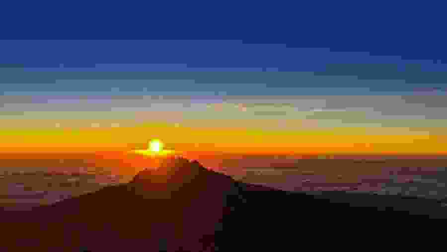 Spot a majestic sunrise