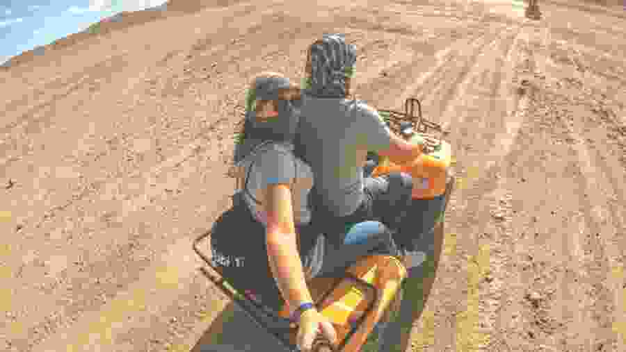 ATV ride in the desert