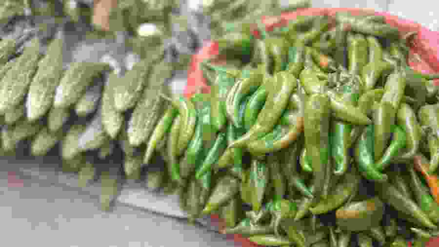 Local vegetable market