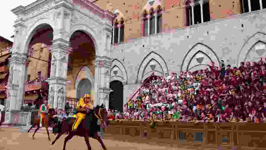 Palio at Siena City