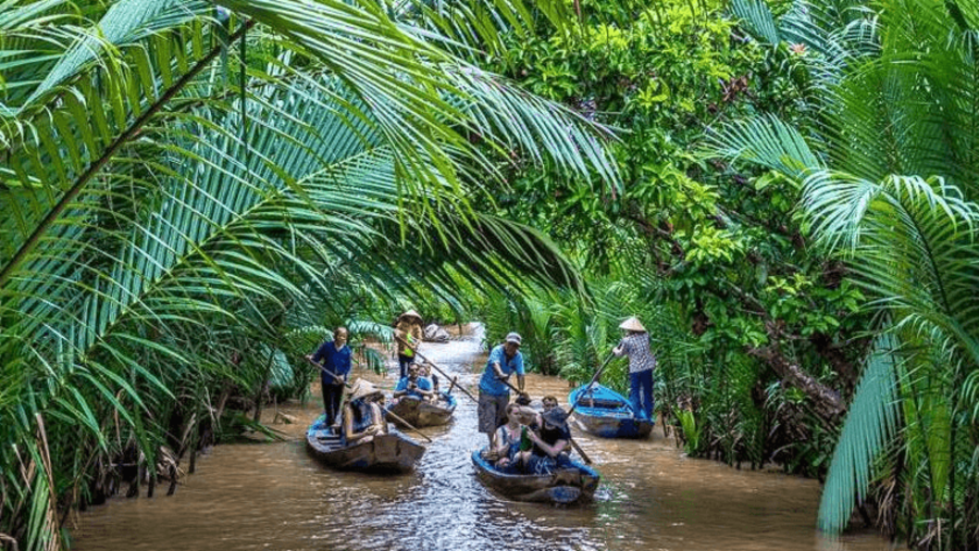 Enjoy an exciting Sampan Boat Ride in Ho Chi Minh, Vietnamese