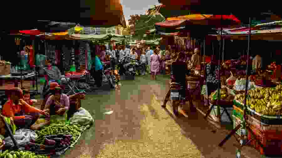 Siem Reap Market Area