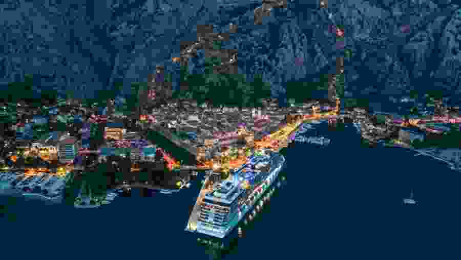 When cruise ship is docked