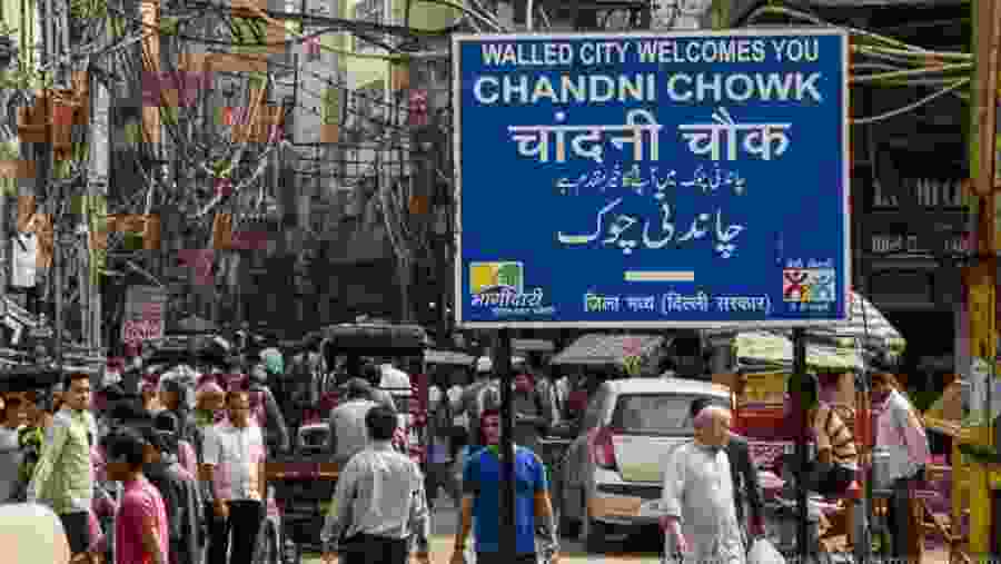 Chandni Chowk in Delhi