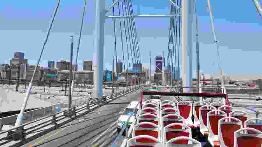 Be amazed by the Nelson Mandela bridge