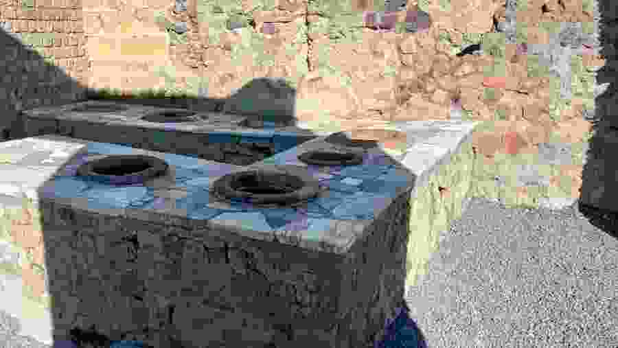 Ruins of the ancient Herculaneum