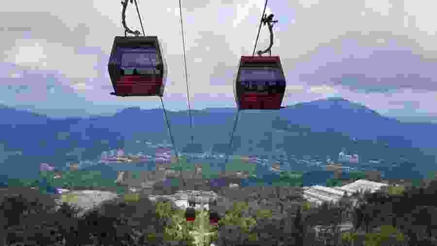 Bentong Cable Car View