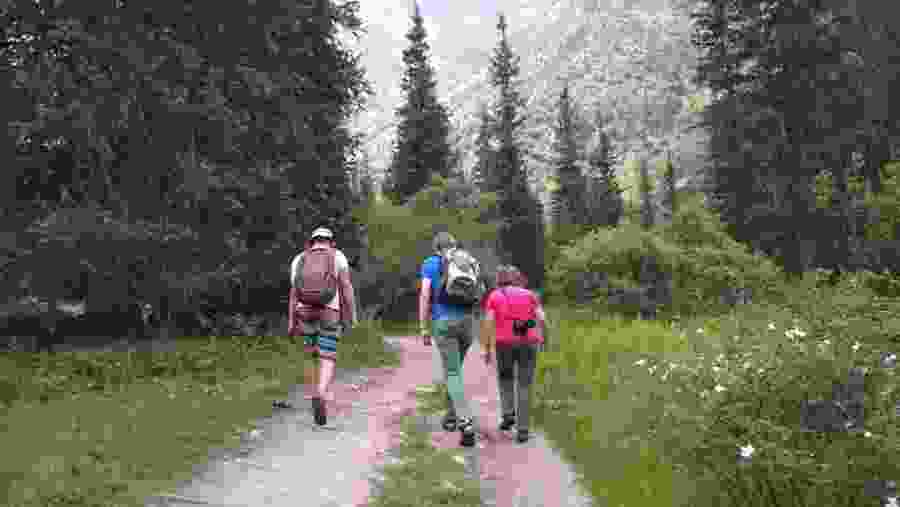 Hiking to the National Park of Kyrgyzstan