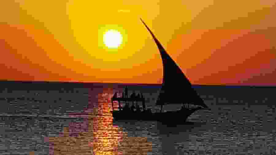 Sunset at Zanzibar