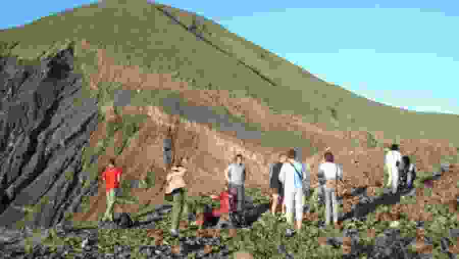Lokon volcano exploration