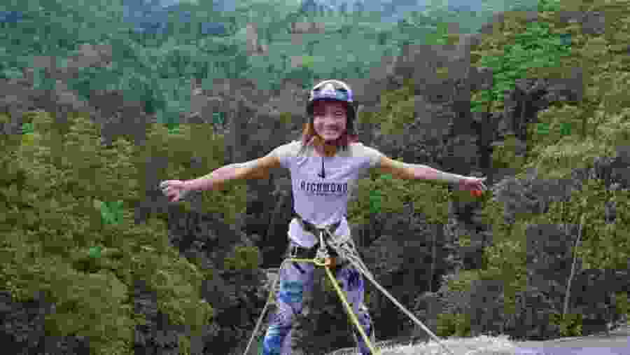 Waterfall Abseiling in Kitulgala