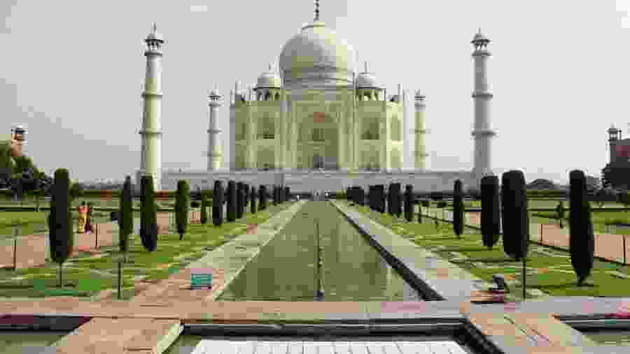 Taj Mahal In Agra, India