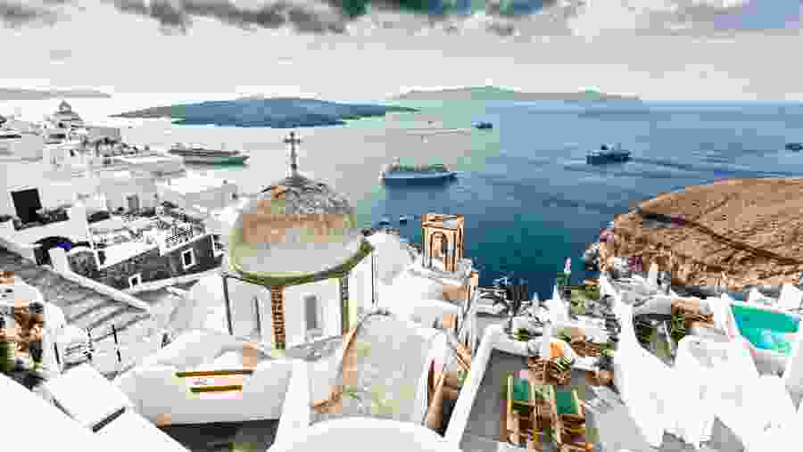 Aegean Sea Santorini