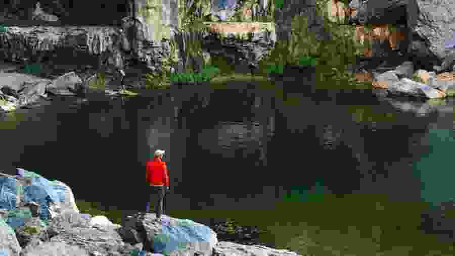 Picturesque oasis in Muscat