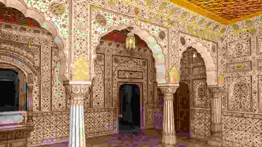 Inside Part of Junagarh Fort in Bikaner