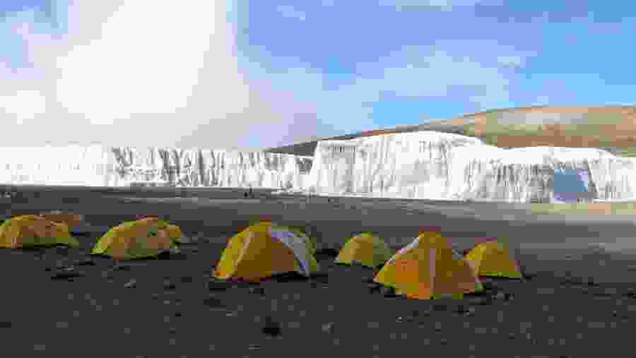 Stay in tented and comfortable accomodations