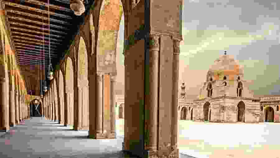 Alabaster Mosque In Islamic Cairo, Egypt