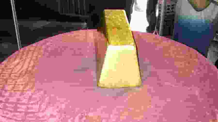 Bar Of Gold At Gold Reef City