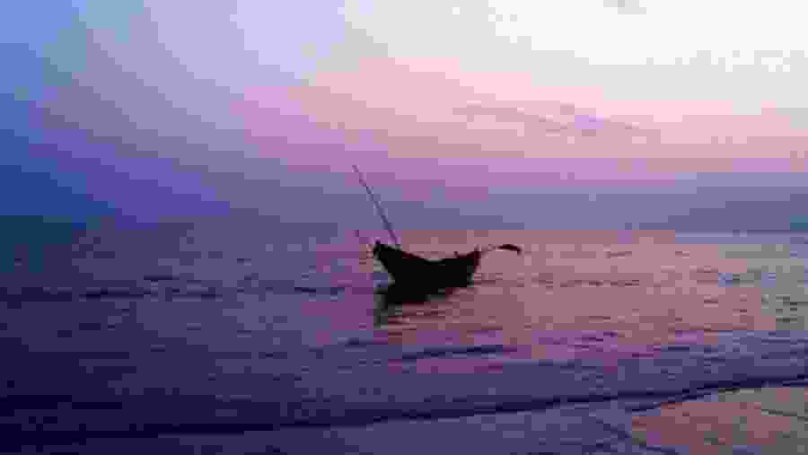 View from Kuakata beach
