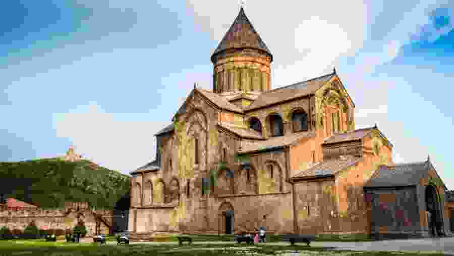 See the Svetitskhoveli Cathedral