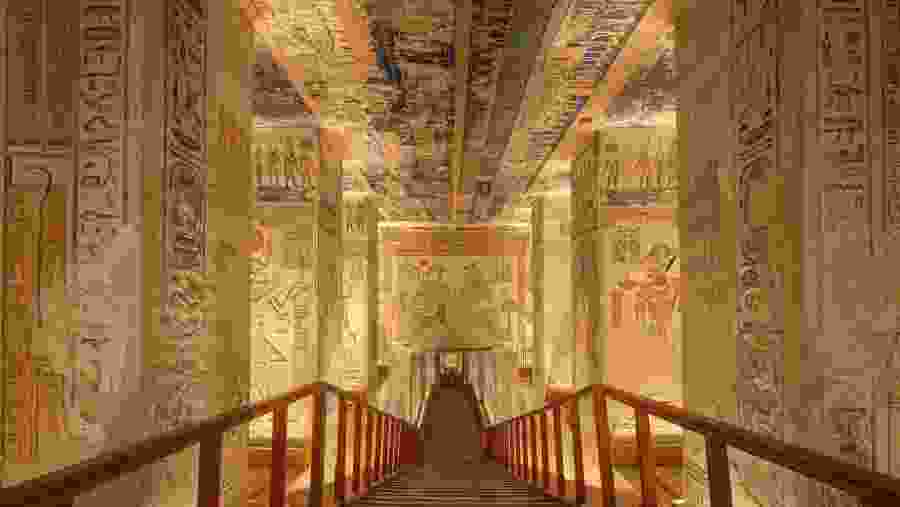 Interior of a Tomb
