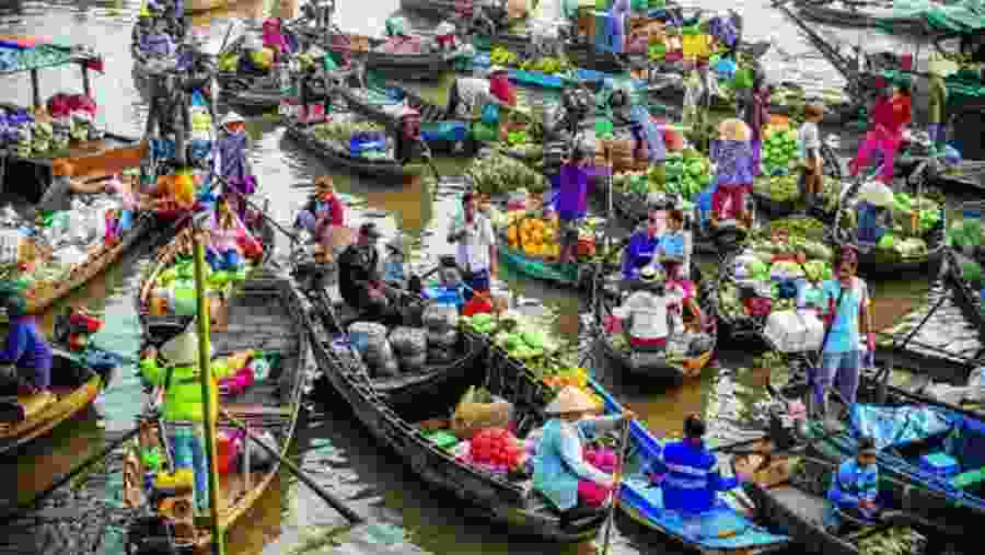 Cai Rang Floating Market
