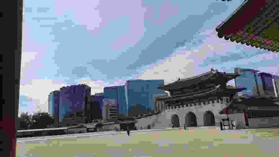 Gwanghwamun in Gyeongbokgung Palace, Seoul