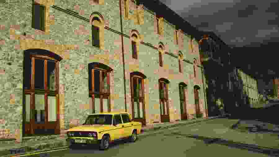 Admire the architecture of Shaki ancient buildings