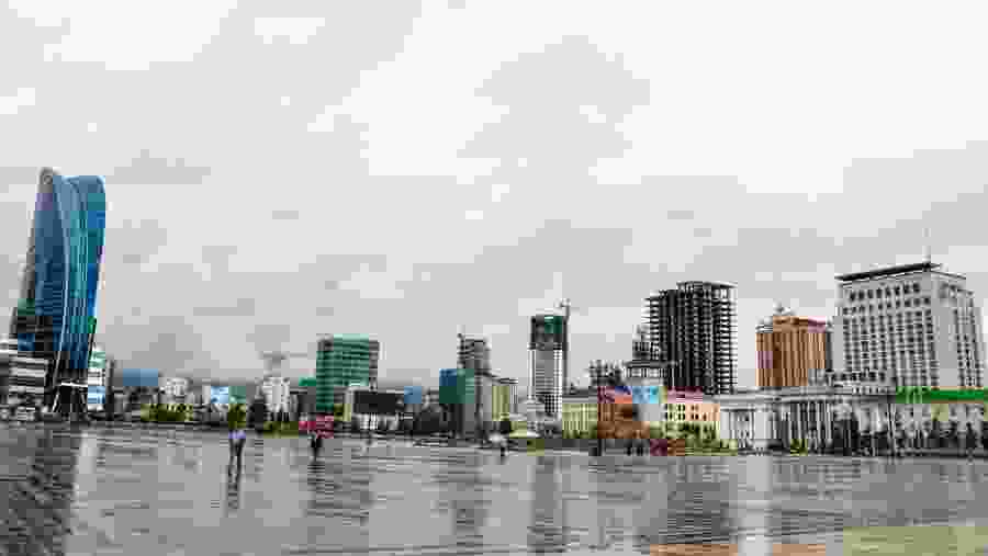 The central square, Ulan Bator