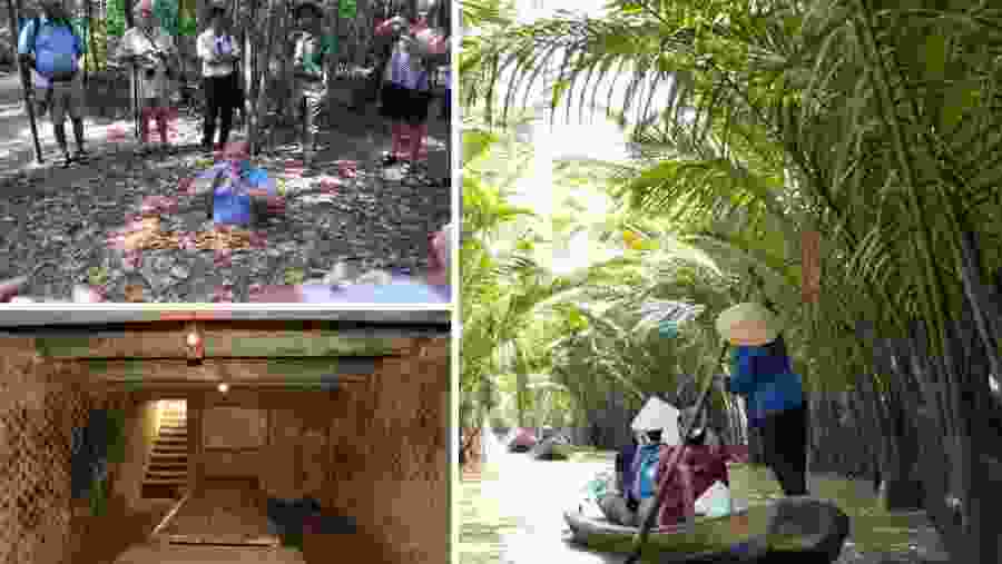 Underground tunnels and delta views