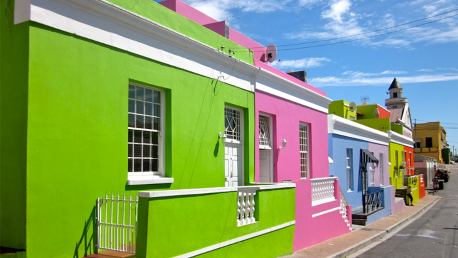 Brightly Painted Houses of Bo Kaap