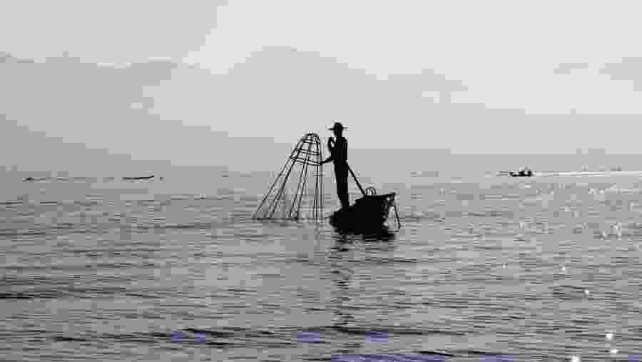 Fisherman at Inle Lake